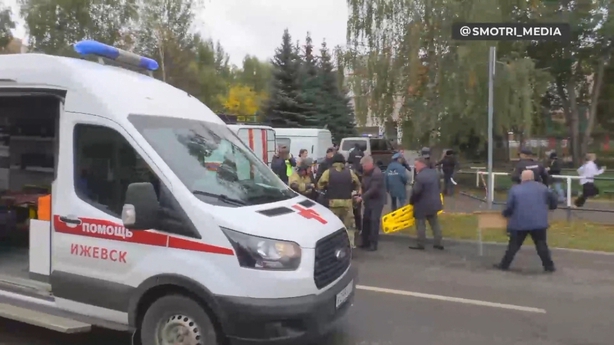 13 dead, including children, in Russia school shooting