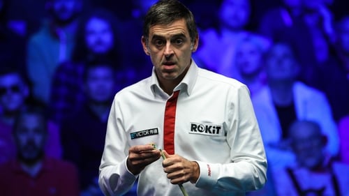 Ronnie O'Sullivan is out