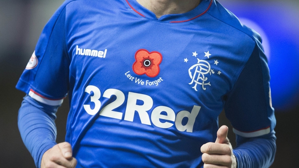 The shirt worn by Rangers in the 2018-19 season