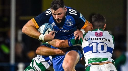Robbie Henshaw made his Leinster return in last Friday's win over Benetton