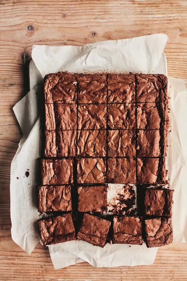 Ultimate chocolate brownies from Cook And Share (Laura Edwards/PA)