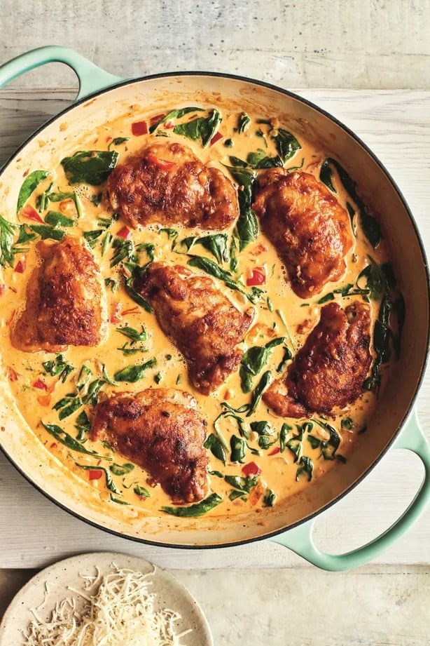 Tuscan chicken from Cook And Share (Laura Edwards/PA)