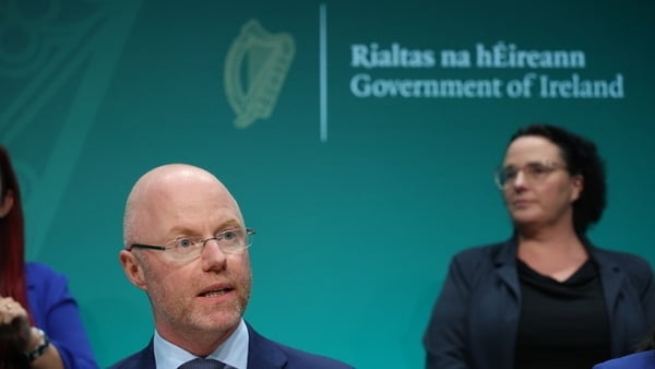 Minister for Health Stephen Donnelly TD, holding a Budget 2023 press conference today (RollingNews.ie)