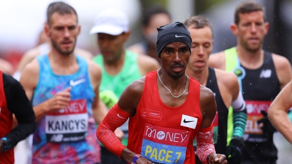 Farah - competing in the 2020 London Marathon