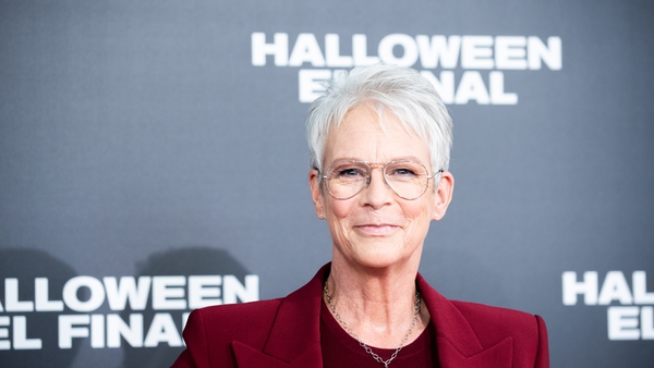 Jamie Lee Curtis at the double tonight