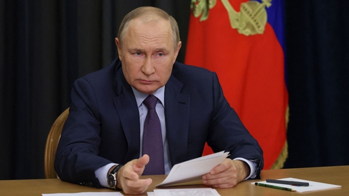 Russian President Vladimir Putin (file pic)