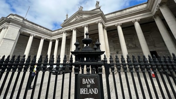 The Central Bank is due to impose a large fine on Bank of Ireland today (file image)
