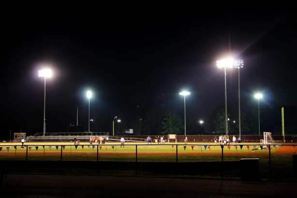 People playing football