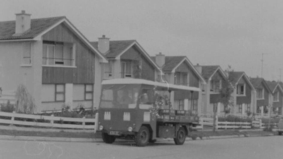 Milk van, Foxrock, County Dublin (1972)
