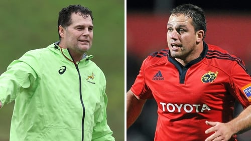 Rassie Erasmus and Wian du Preez will form part of the South Africa 'A' coaching team