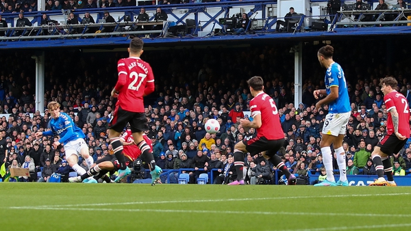 Anthony Gordon scored the only goal of the game when the sides last met at Goodison in April