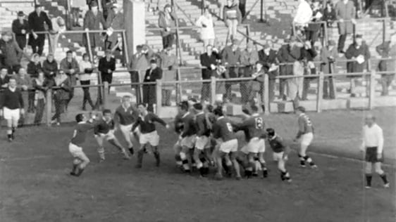 Leinster versus Connacht at Lansdowne Road, 1967.
