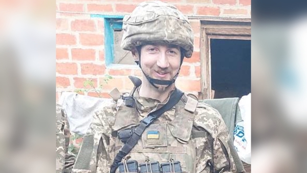 Rory Mason was fighting in the Kharkiv region