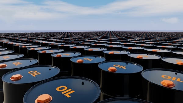 Oil prices edged higher today, and were headed for a gain of 2% for the week