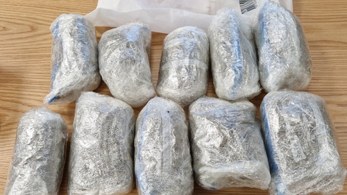 Cannabis and cocaine was recovered during the operation (Pic: Garda Press)