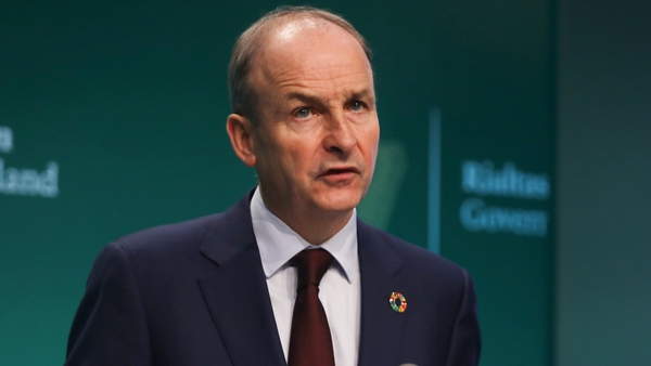 Micheál Martin said the temporary eviction ban would be time-bound because of the legal context to it (File image:RollingNews)
