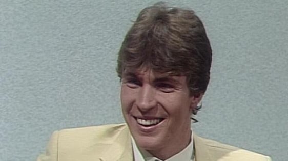 Australian Rules football player Jim Stynes (1987)