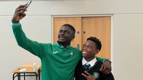 Israel hopes to be a positive role model to young black people in Ireland