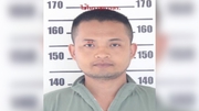 This picture of the suspect was shared by law enforcement in a 'Most Wanted' poster (Handout / Thai Central Investigation Bureau)
