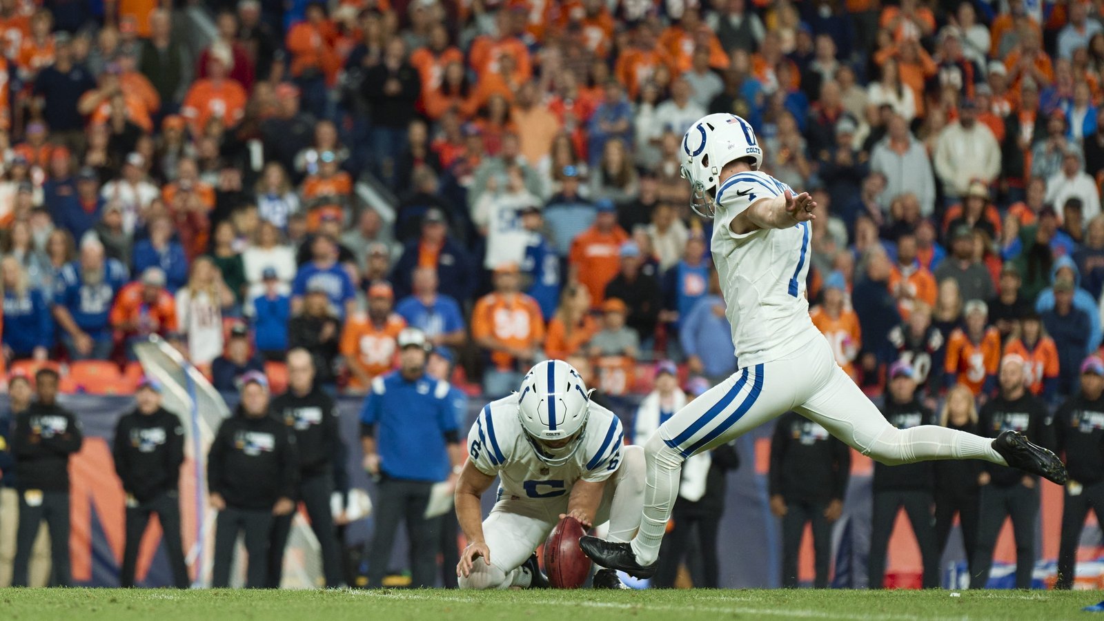 Colts beat the Broncos 12-9 in overtime