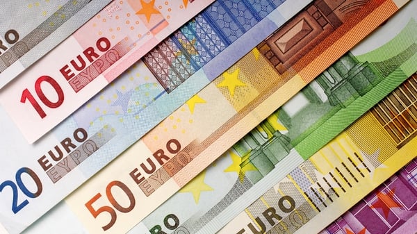 The euro reached as far as $1.0903 today, breaking the recent peak of $1.08875