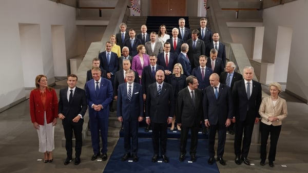 The meeting of European leaders is taking place in Prague