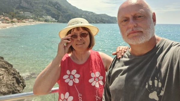 Mark Averill from Dublin was left stranded in Corfu due to the IT outage at Aer Lingus