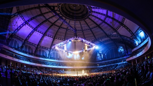 The WWE wrestling came to Frankfurt's Festhalle back in 2014