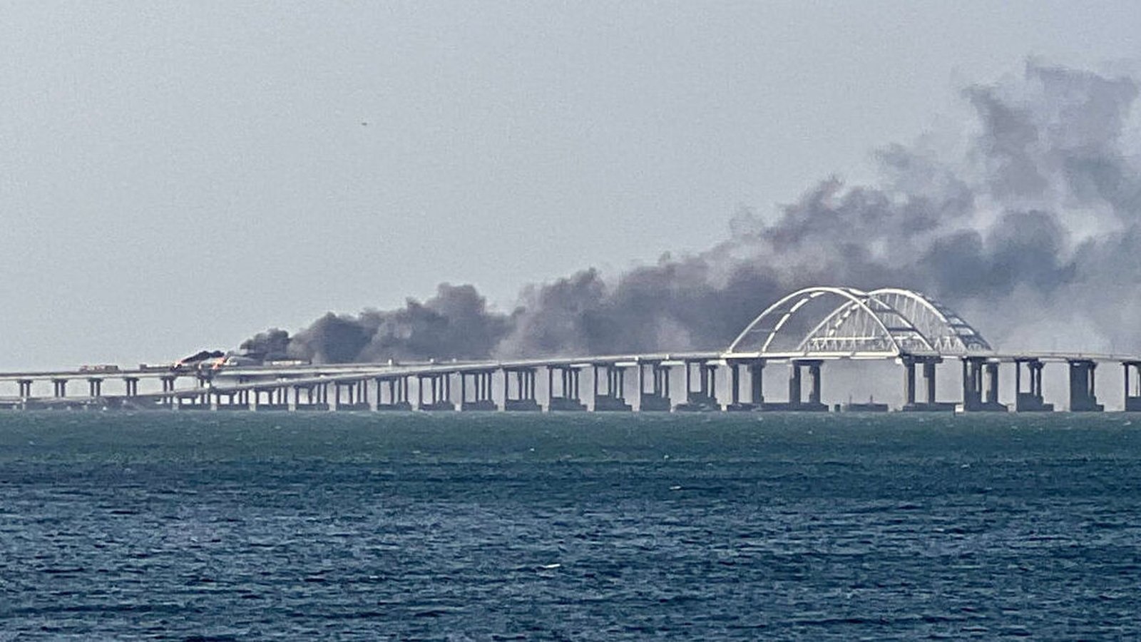 Russia Says Three Killed In Crimea Bridge Blast