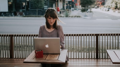 Are you using the free wifi in a local cafe like one of our experts? Photo: Christin Hume/ Unsplash