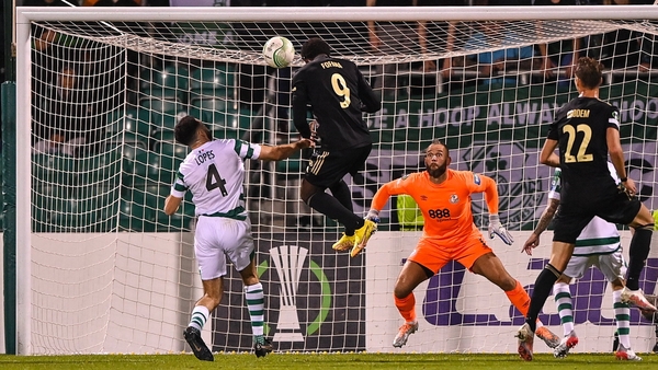 David Fofana opens the scoring for Molde