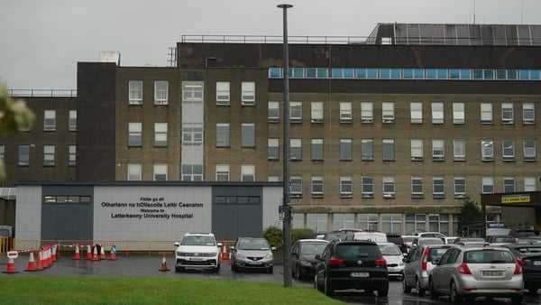 A woman, aged in her 40s, in the second car was brought to Letterkenny University Hospital for treatment