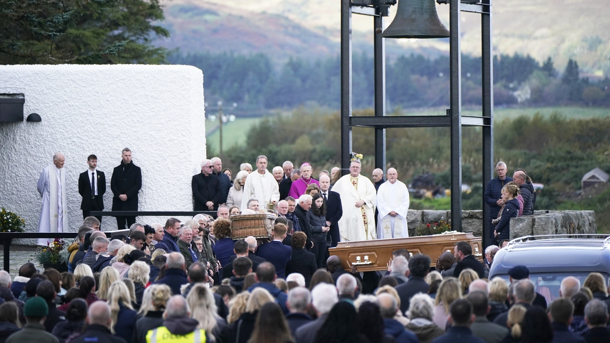 Funerals take place in Creeslough | Saturday with Katie Hannon - RTÉ