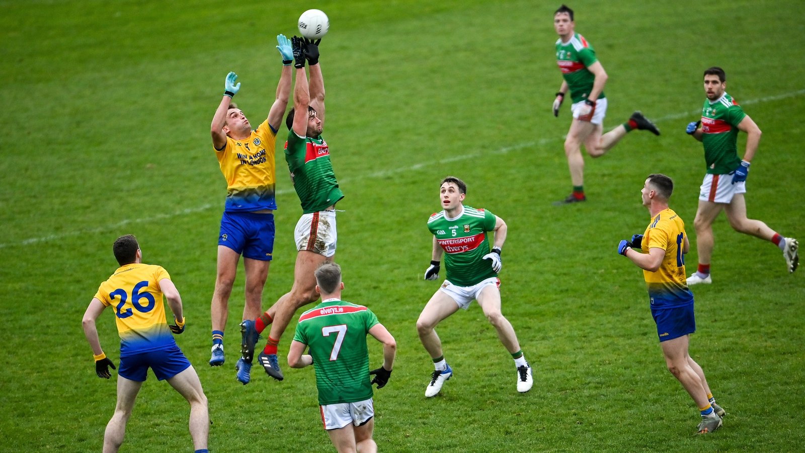 Roscommon, Mayo and Galway on one side of Connacht draw