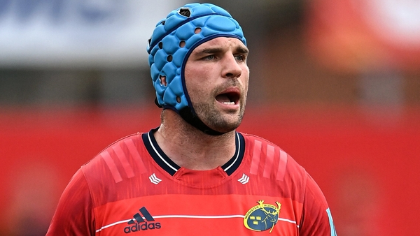 Tadhg Beirne suffered a calf injury during Munster's win over the Bulls