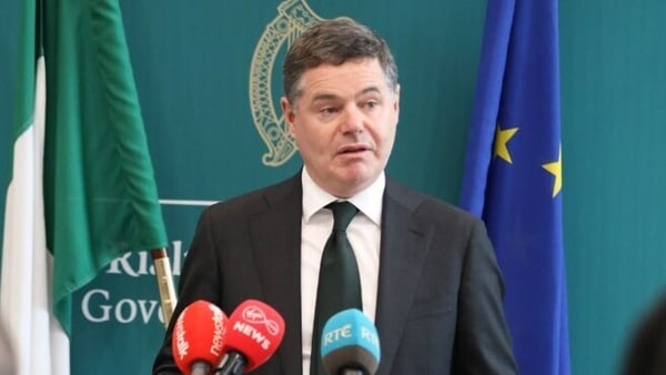 Paschal Donohoe was first elected to lead the group of eurozone finance ministers in July 2020