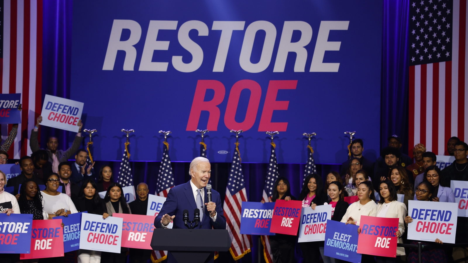 Biden In Abortion Promise If Democrats Retain Congress