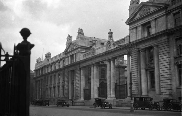 The Royal College of Science for Ireland was based in what is now government buildings on Dublin's Merrion Street. Photo: University College Dublin Digital Library