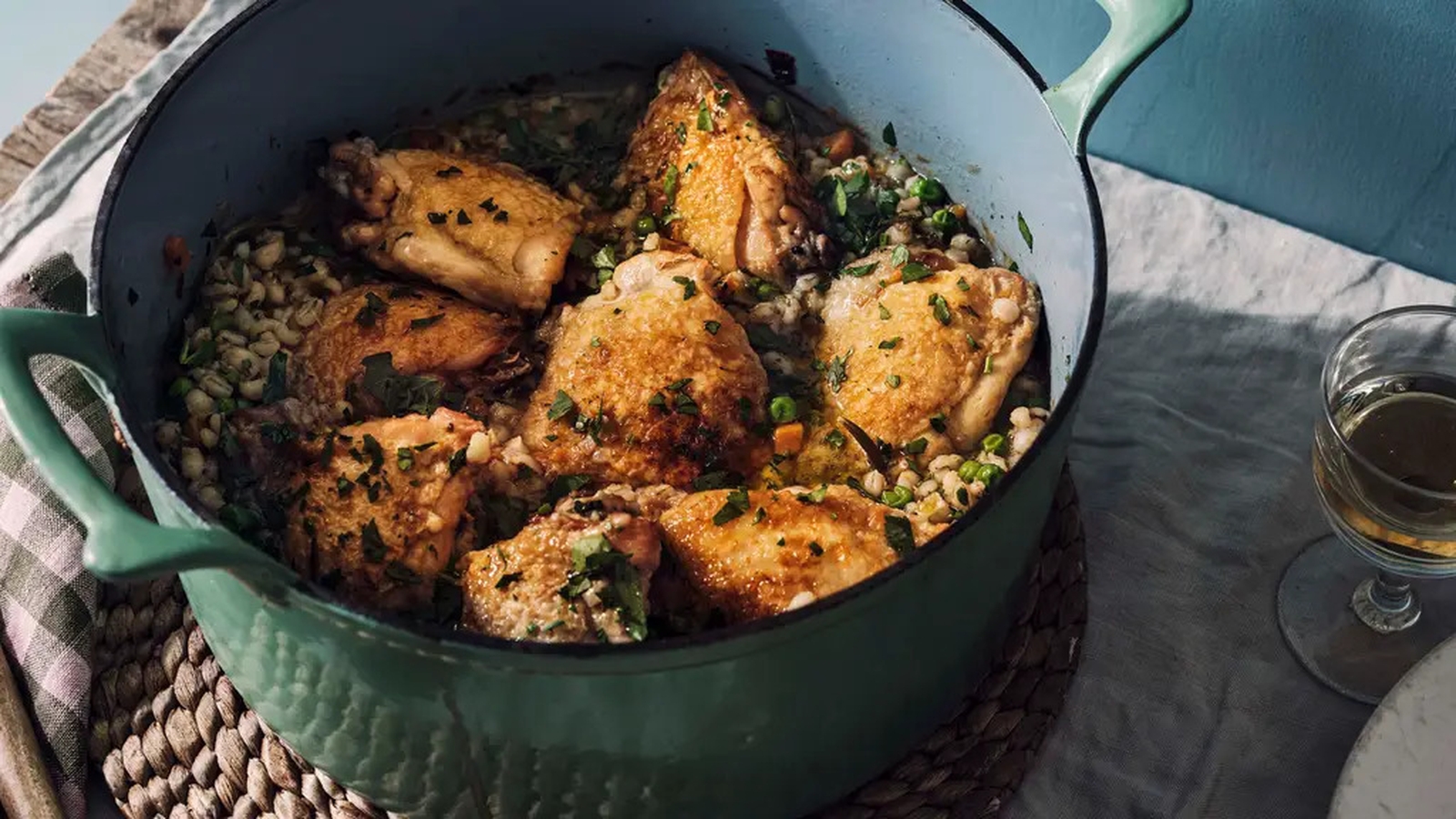 Gino D'Acampo's onepot roast chicken