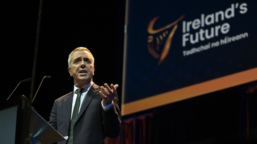 James Nesbitt spoke at the Ireland's Future Together We Can conference on 1 October