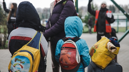 Figures suggest that 72,000 Ukrainians could seek temporary protection in Ireland (File image)