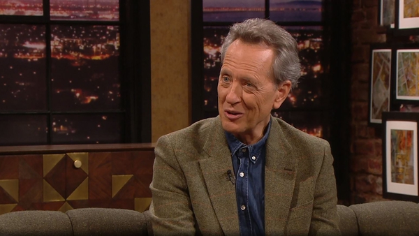Richard E Grant on Friday's Late Late Show