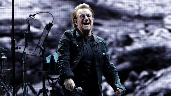 Bono (pictured onstage in Seoul, South Korea in December 2019) - Wants next album to capture the live U2 experience in the studio