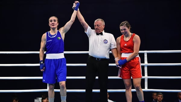 Kellie Harrington added more gold to her collection on Saturday