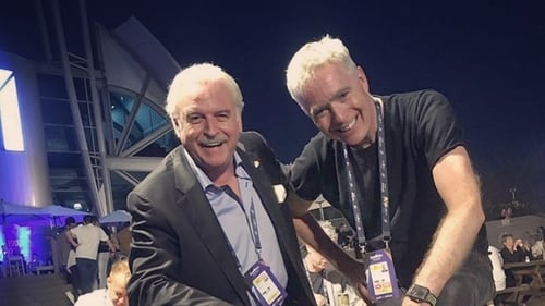 Marty Whelan and Michael Kealy