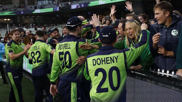 Ireland claimed another famous victory over England