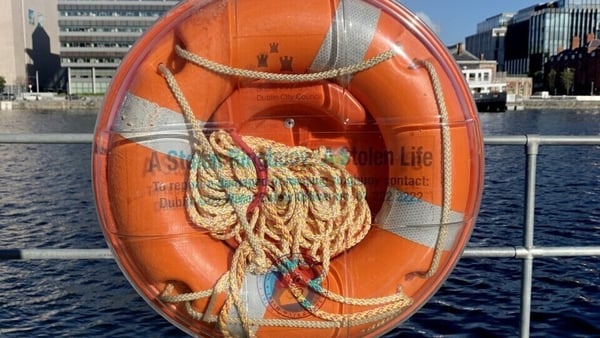 Water Safety Ireland experts say hundreds of ring buoys are vandalised or stolen every year