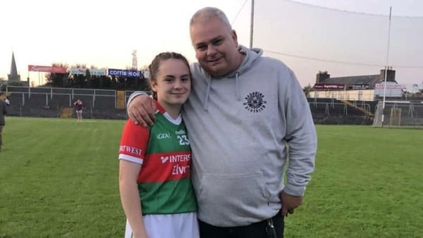 Emma Langan and her father Seamus
