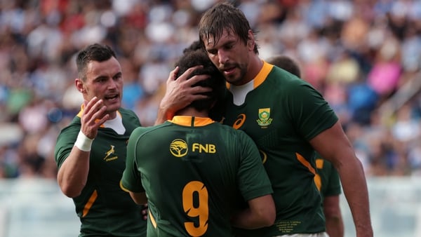 South Africa finished second behind New Zealand in this year's Rugby Championship