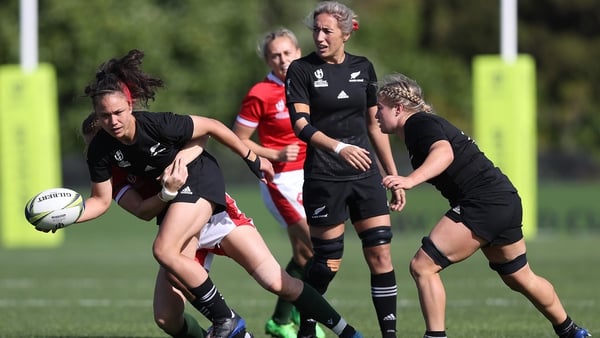 New Zealand take on Wales, who they beat 56-12 in the pool stage